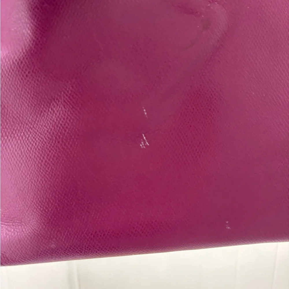 Coach Magenta Leather Tote